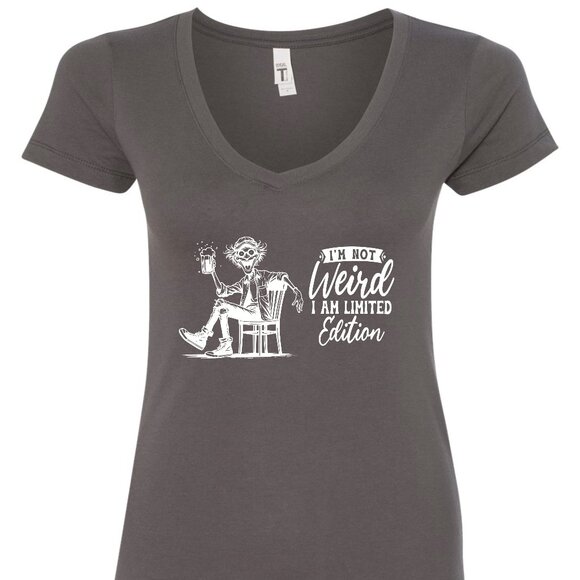 I'm Not Weird I Am Limited Edition V-Neck T-Shirt | Many Colors - Picture 8 of 10
